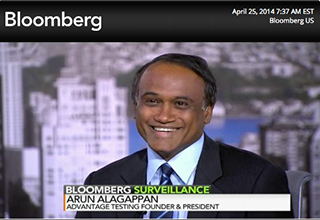 Arun Alagappan Returns to Bloomberg TV