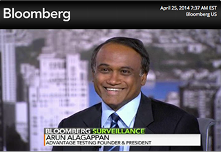 Arun Alagappan returns to Bloomberg TV