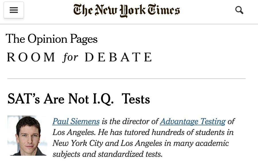 In the Media Advantage Testing