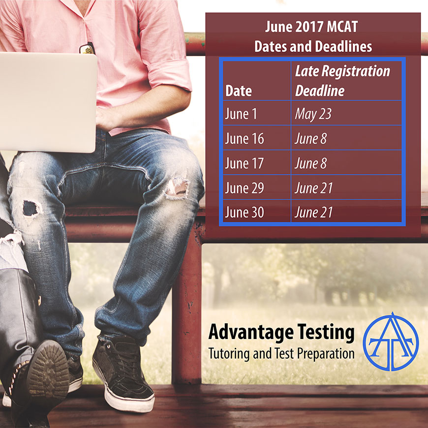 Check out the June MCAT dates