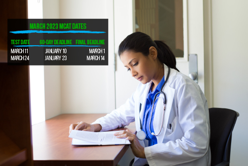 Attention MCAT students: in the month of January, there are various important registration deadlines to keep in mind
