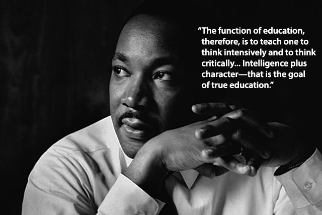 Thank you, Dr. King